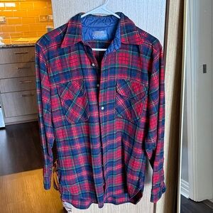 Pendleton Blue and Green Woolen Shirt